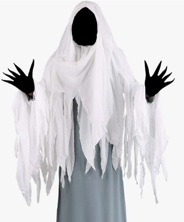 Spooky ghost costume