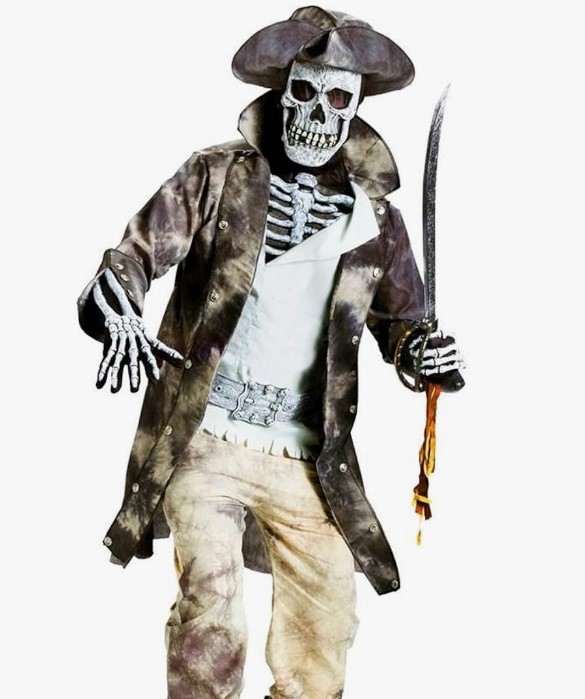 Ghost pirate costume