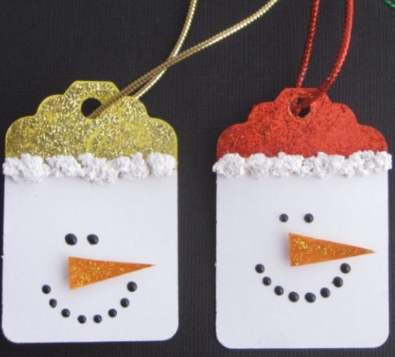 Snowman Gift Tag 