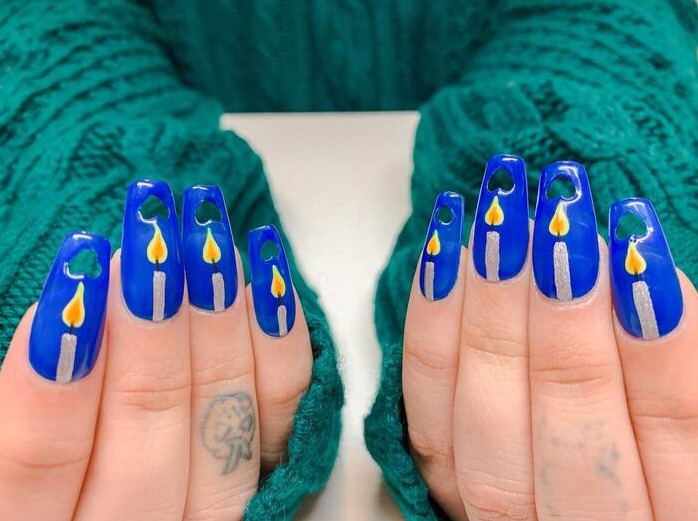 20 Best Hanukkah Nail Designs to Try During the Holiday 2023