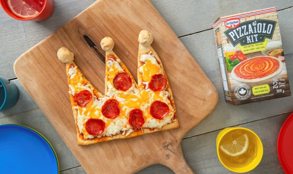 Crown-shaped Pizza