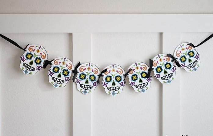 Sugar Skull Garland