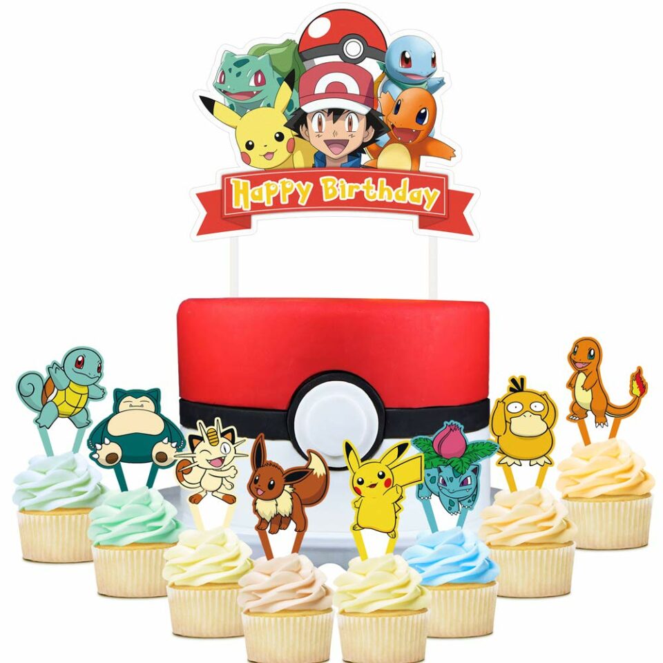 Pokemon cake toppers
