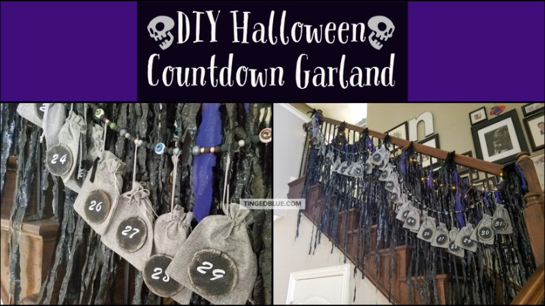 DIY Halloween Countdown Garland