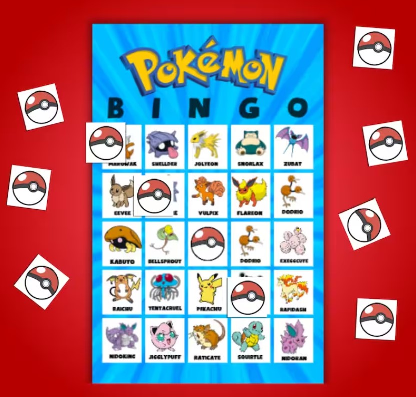 Pokemon bingo
