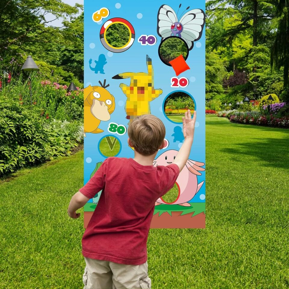 Pokemon toss game
