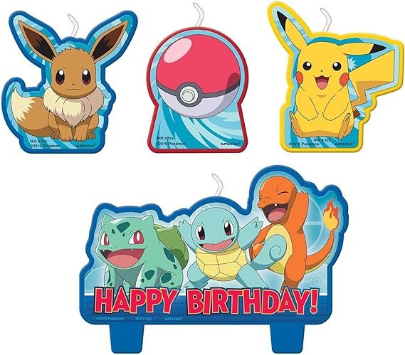 Pokemon candles