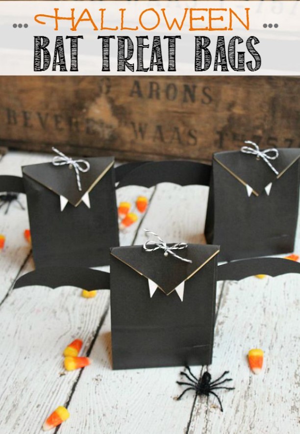 Halloween Birthday Party Treat Bags