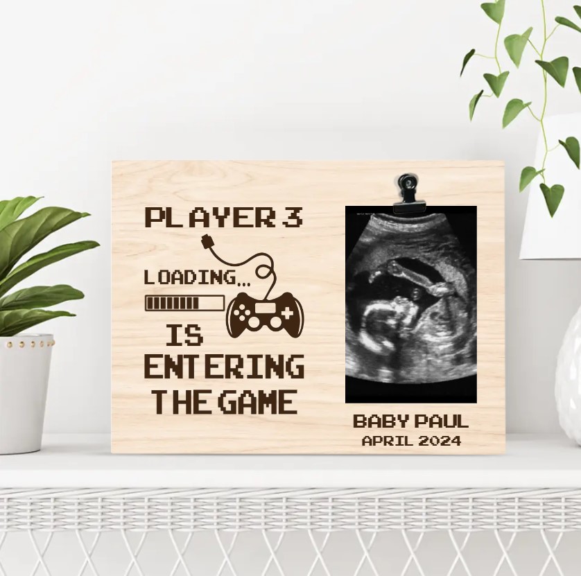 Personalized Photo Clip Frame