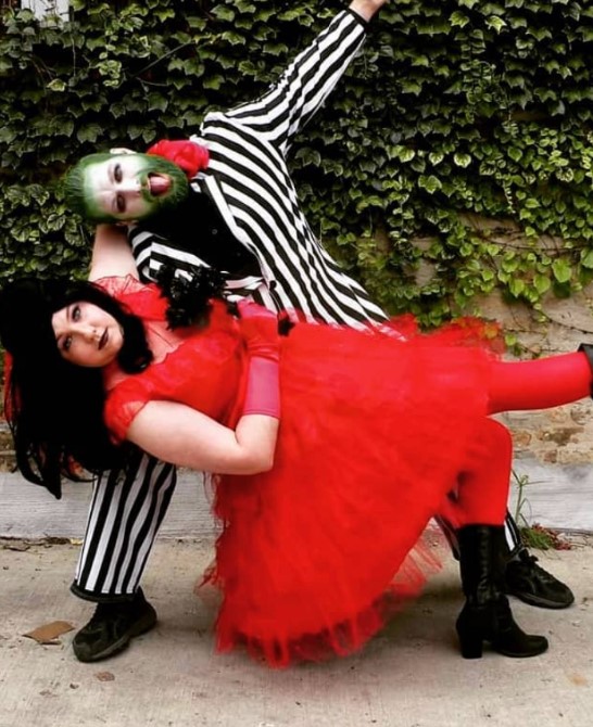 Beetlejuice & Lydia costume