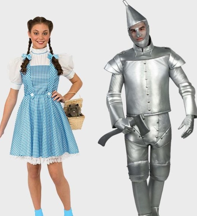 Dorothy & Tin Man costumes