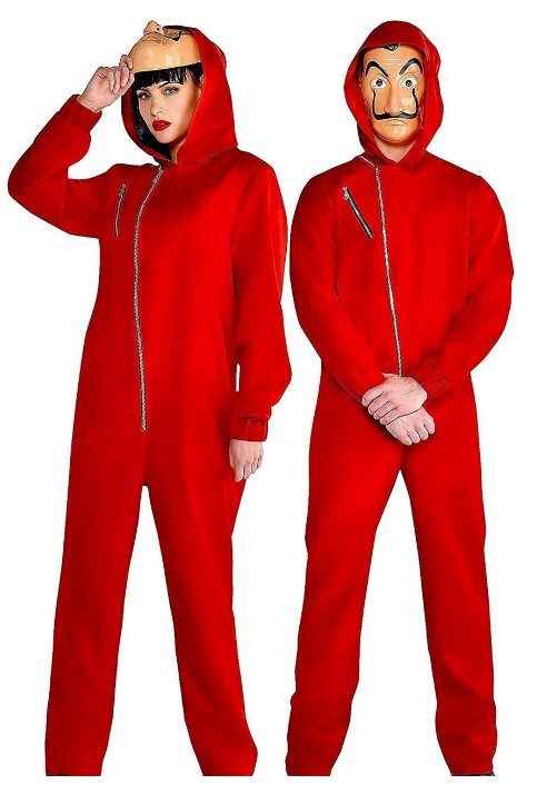 Thieves from 'Money Heist' costumes
