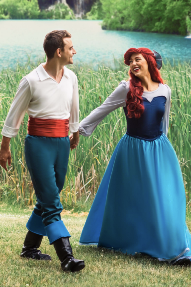 Ariel & Prince Eric from 'The Little Mermaid'