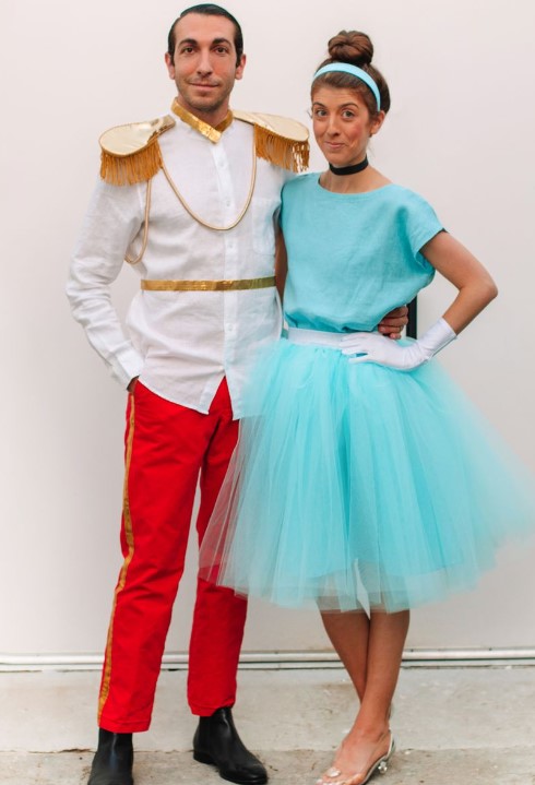 Cinderella and Prince costumes