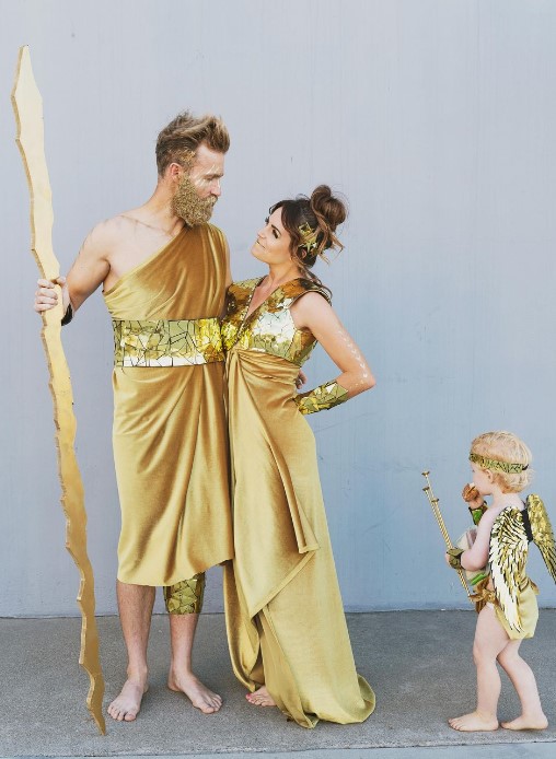 Greek Gods couples costumes