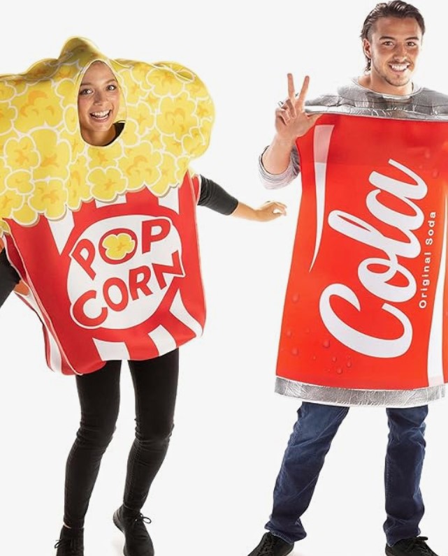 Soda and Popcorn costumes