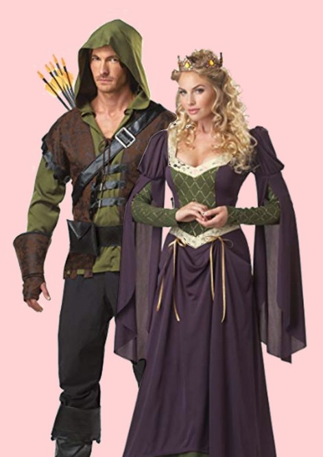 Robin Hood and Lady Marian costumes