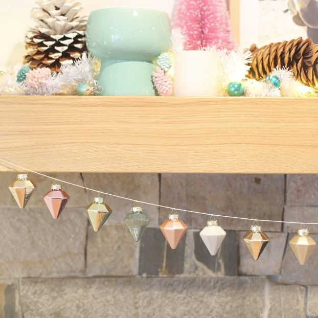 Ornament Mantel Garland