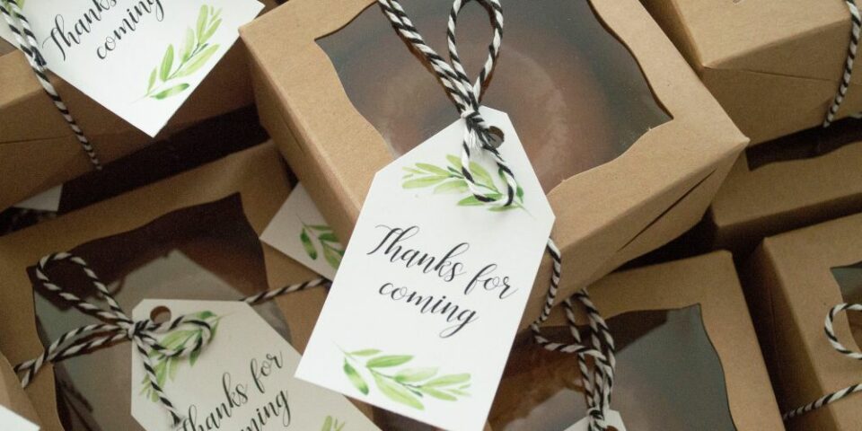 Send Guests Home with Thoughtful Party Favors