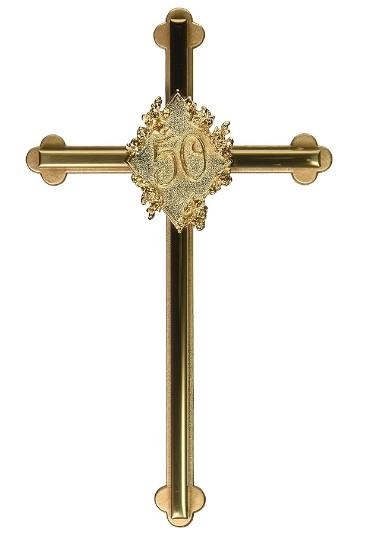 50th anniversary wall cross