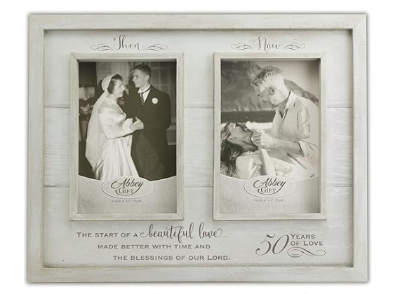 Then & Now photo frame