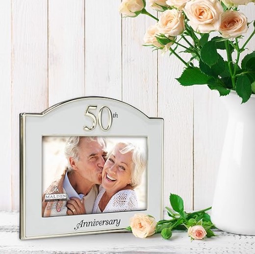 50th anniversary picture frame