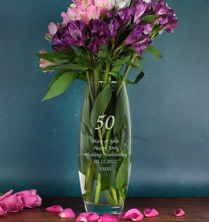 Anniversary vase