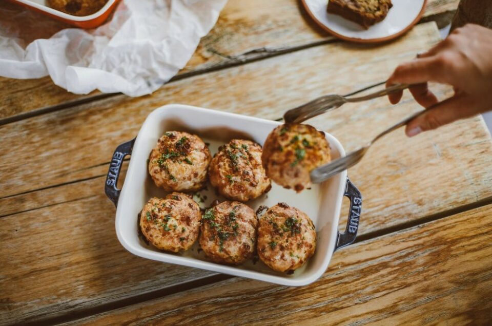 Delicious meatballs