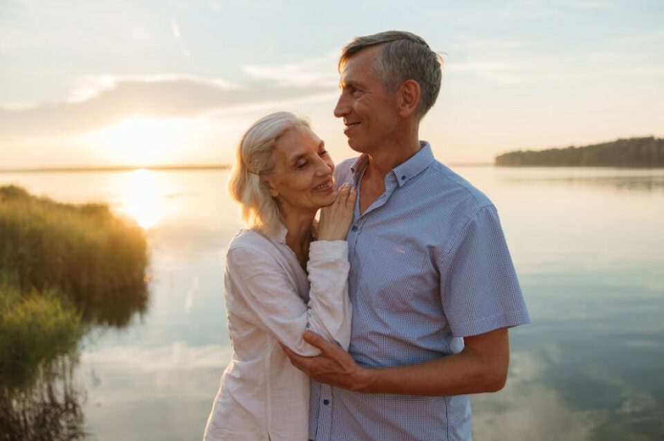 Enjoy the sunset together