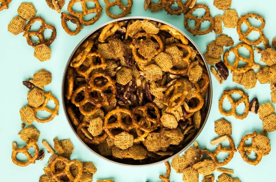 DIY Sweet and Spicy Snack Mix