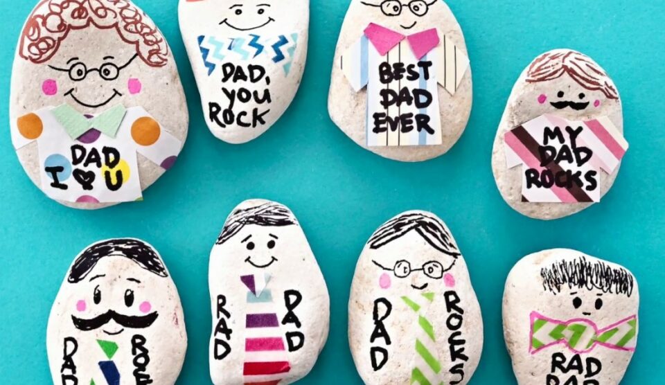 Hand-painted Rocks