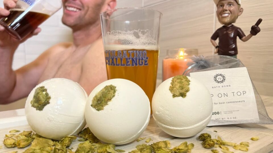 DIY Beer Bath Bombs