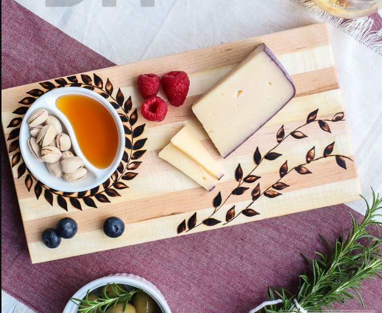 DIY Wood-Burned Cutting Board