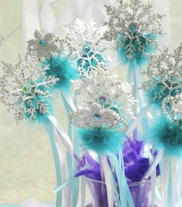 12 Frozen Bubble Wands,frozen Party Favor,frozen Bubble Wands,winter  Onderland Bubbles Wands,first Birthday,bubble Favors,frozen Birthday 