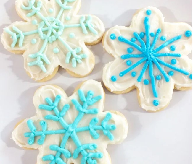 Snowflake Sugar Cookies