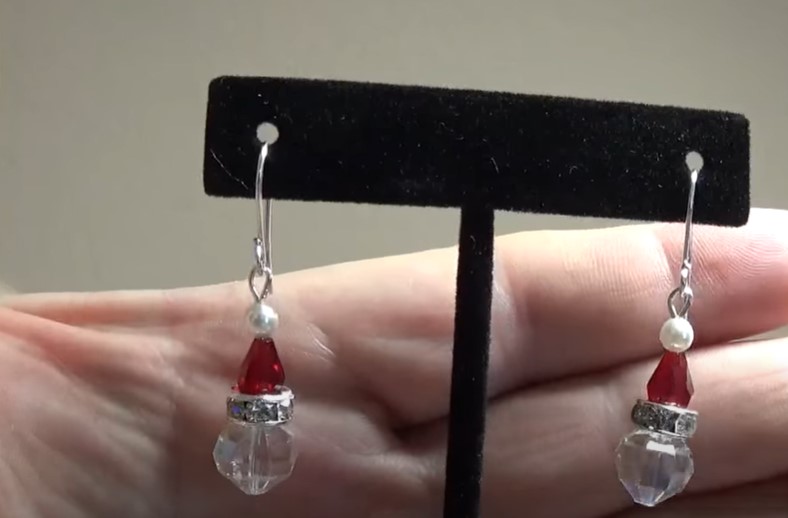 christmas earrings