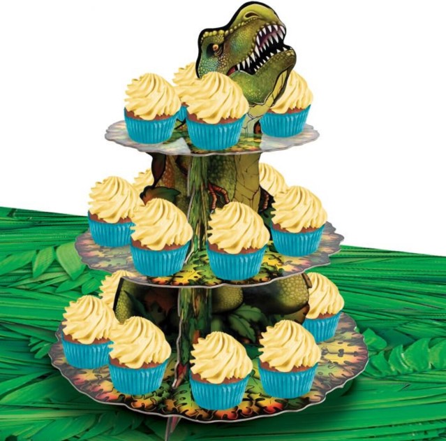 Dinosaur Cupcake Stand