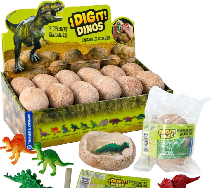 I Dig It! Dinos - 24 Dinosaur Eggs 