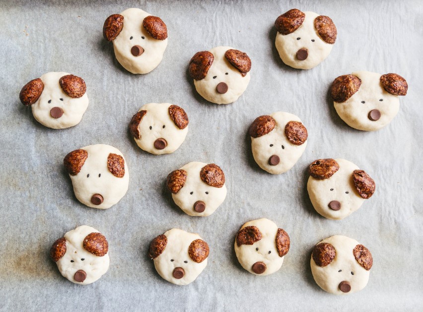 Dog-Shaped Cookies