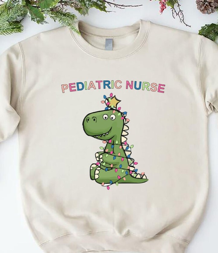 Pediatric Nurse Christmas Sweatshirt
