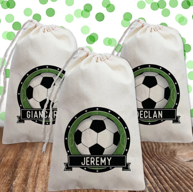 Soccer Birthday Favor Bags