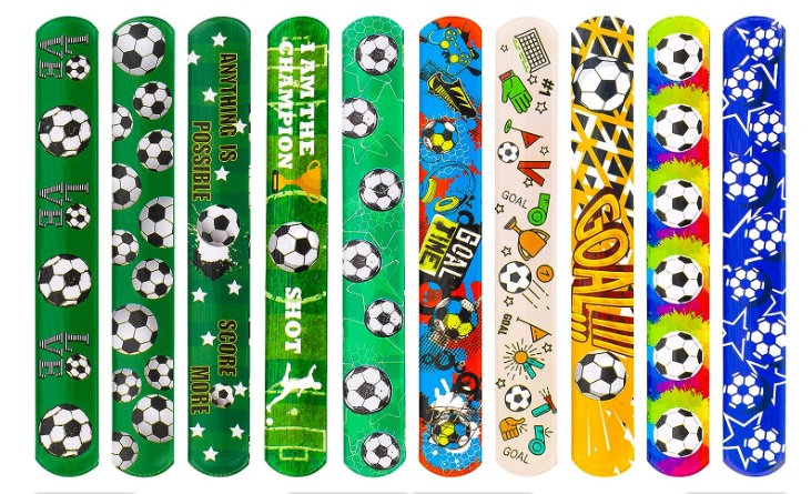 Soccer Slap Bracelets