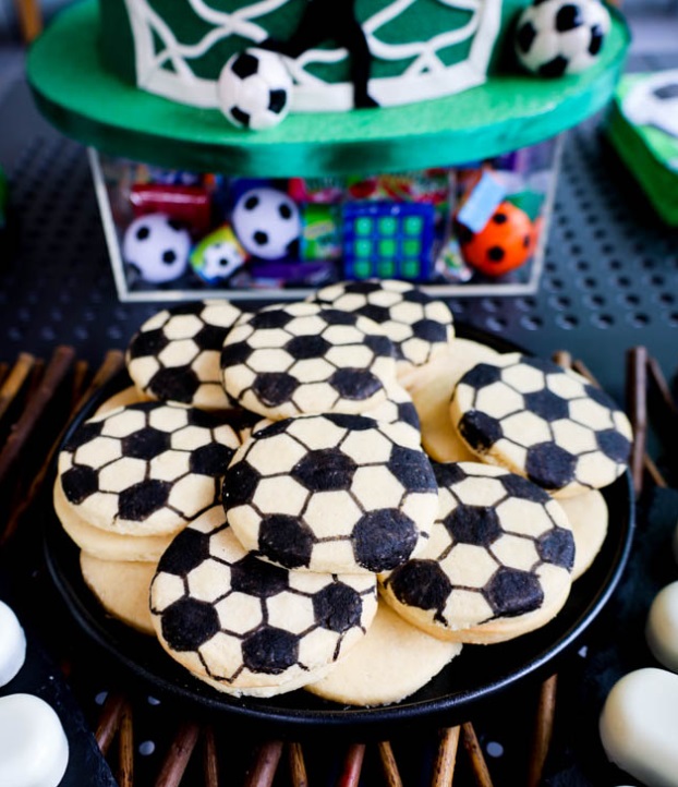 Soccer Ball Cookies