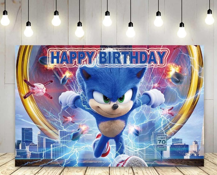 Sonic pinata, Sonic party decoration. sonic team. sonic birthday