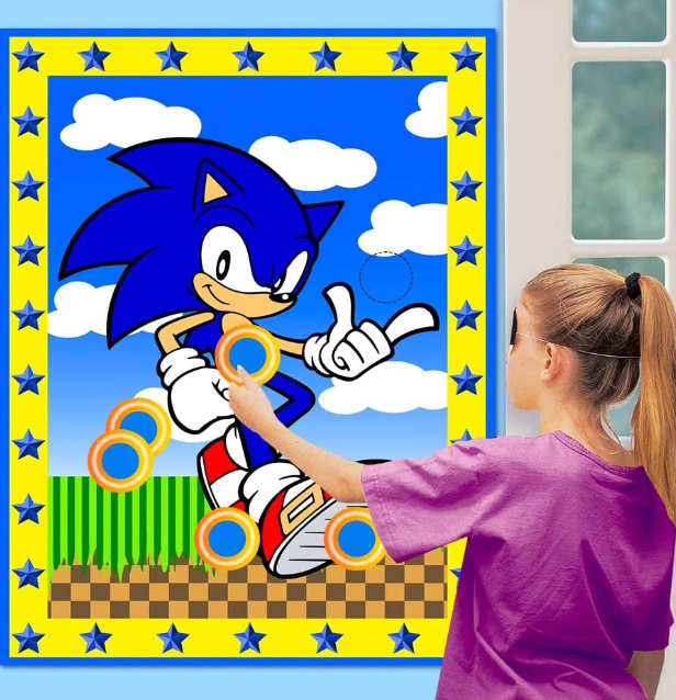 Pin The Rings on Sonic