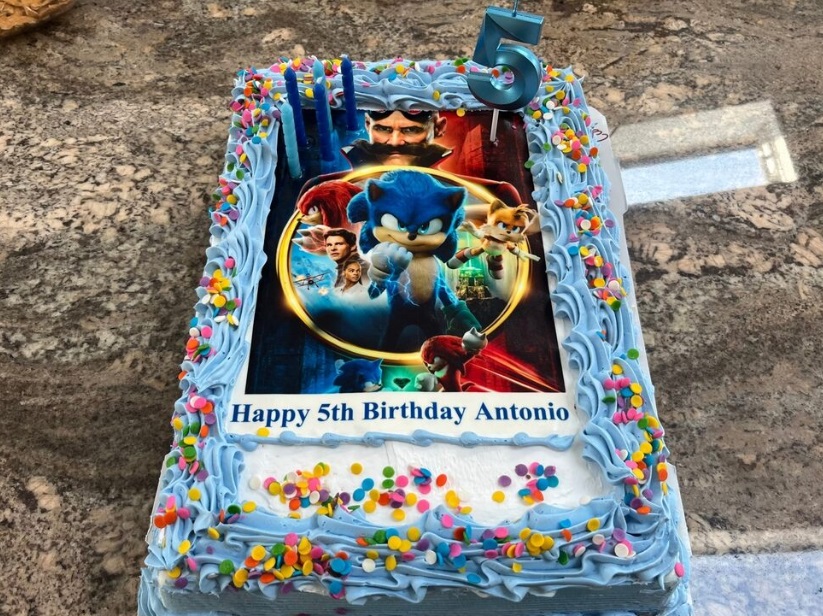 Green Hill Zone Cake