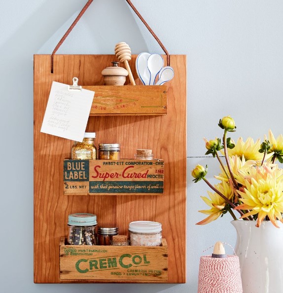 Cutting Board Spice Rack