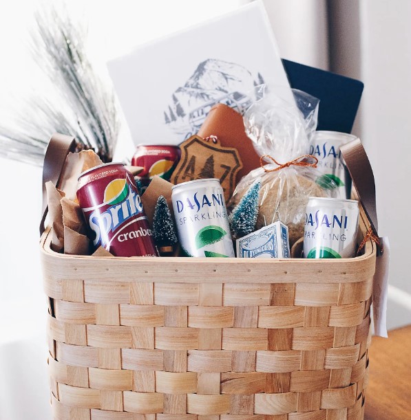 Road Trip Lover Gift Basket