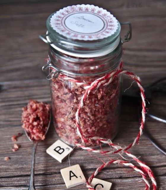 DIY bacon salt