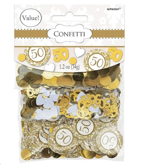 Golden Anniversary Confetti Pack